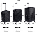 30-Inch Hardside Spinner, Black