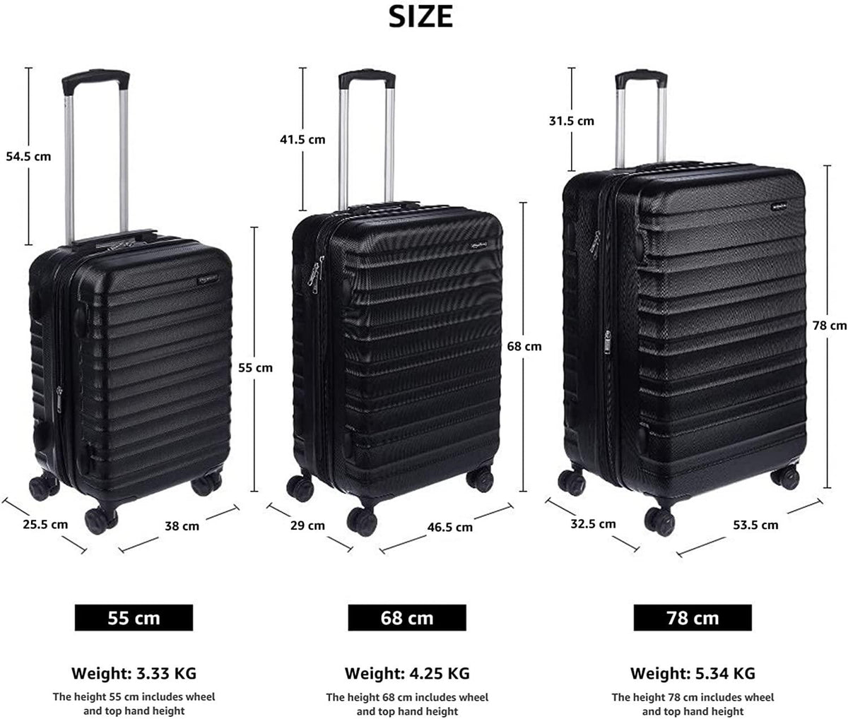 30-Inch Hardside Spinner, Black