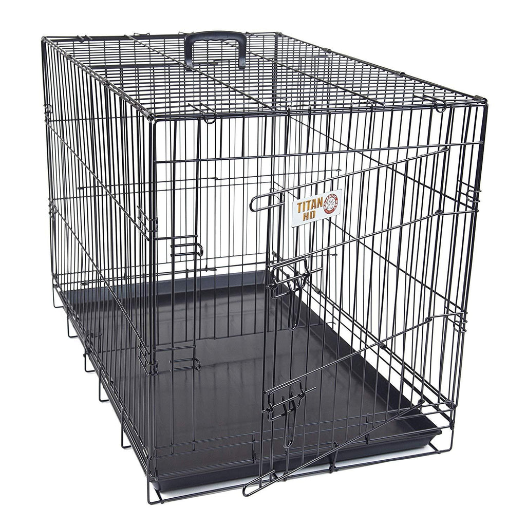 Majestic Pet Products  Door Folding Coated Steel Wire Dog Crate