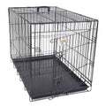 Majestic Pet Products  Door Folding Coated Steel Wire Dog Crate