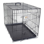 Majestic Pet Products  Door Folding Coated Steel Wire Dog Crate