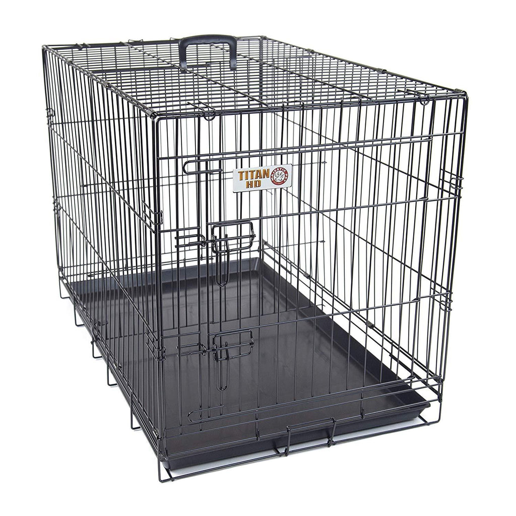 Majestic Pet Products  Door Folding Coated Steel Wire Dog Crate