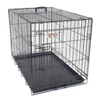 Majestic Pet Products  Door Folding Coated Steel Wire Dog Crate