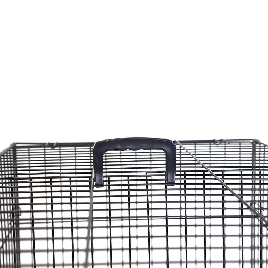 Majestic Pet Products  Door Folding Coated Steel Wire Dog Crate