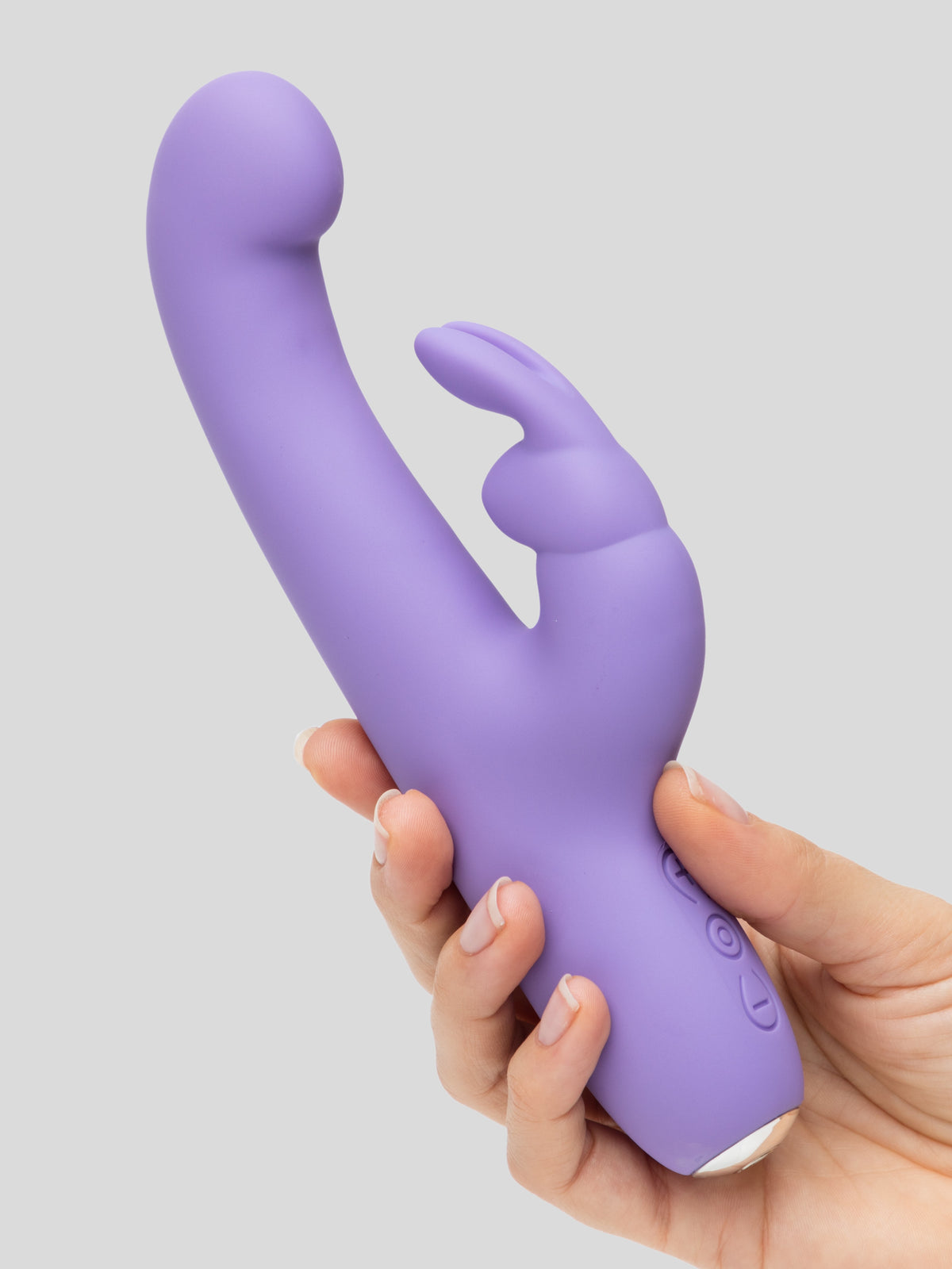 Lovehoney Luxury 15 Function Rechargeable Silicone Rabbit Vibrator, Purple