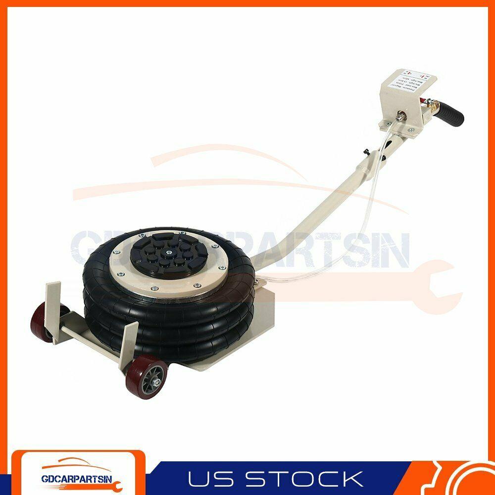 Triple Bag Air Jack 6600LBS/ 3Ton Lift Heavy Duty Vehicle Lifting Pneumatic Jack