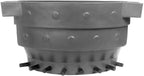 zerodis 38l large capacity 8 nipples calf milk feeding bucket, livestock farm cattle sheep milk feed feeder multiple feeding ports