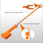 animal electric prod hot shock,waterproof cattle prod stick electric rechargeable hand prod shock animals livestock farm pig cattle prod safety shock prodder,