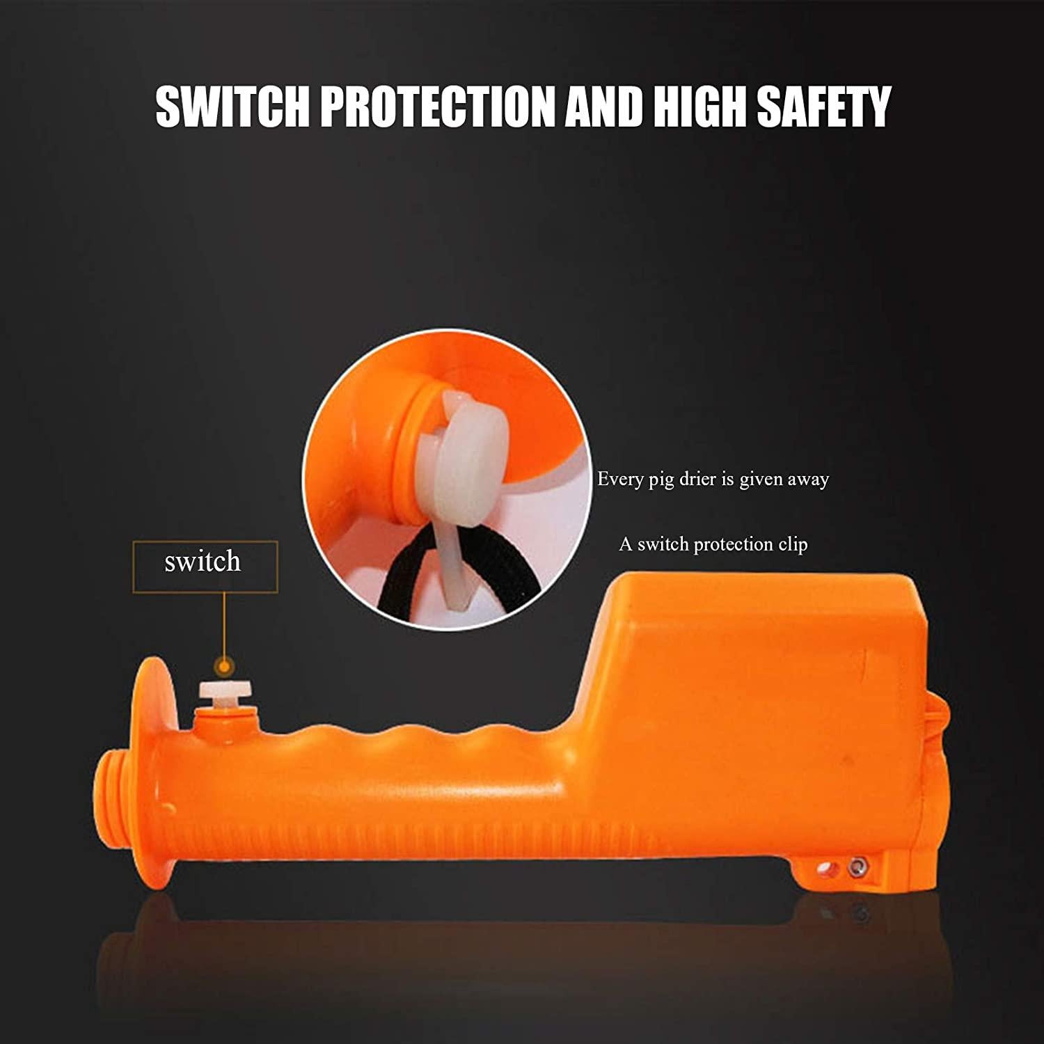animal electric prod hot shock,waterproof cattle prod stick electric rechargeable hand prod shock animals livestock farm pig cattle prod safety shock prodder,