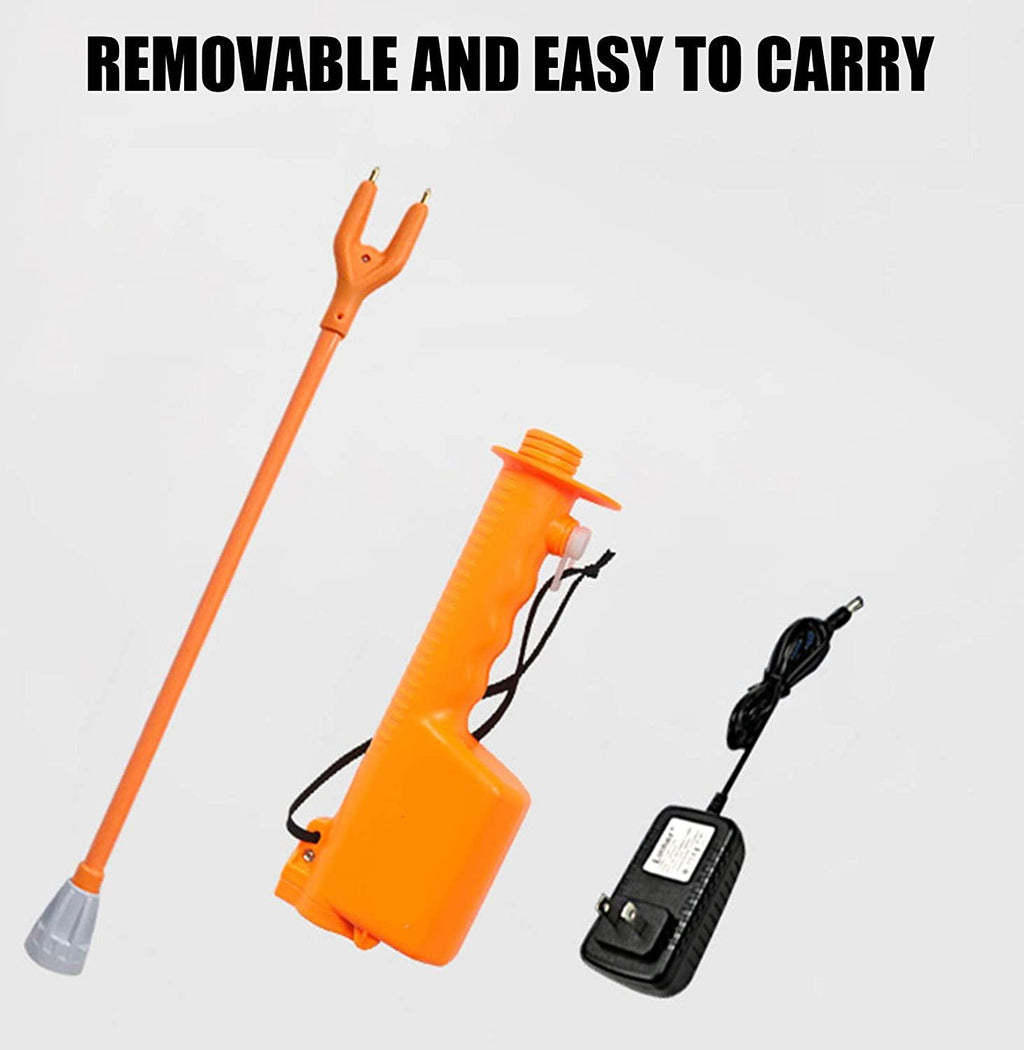 animal electric prod hot shock,waterproof cattle prod stick electric rechargeable hand prod shock animals livestock farm pig cattle prod safety shock prodder,