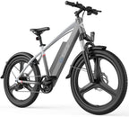 G-Force Electric Bike S22,Electric Bikes for Adults 350W Motor,Removable Battery 26''Ebike.Max Speed 25MPH,Max Ran40Miles,Professional 7-Speed Adult Electric Bike.