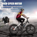 G-Force Electric Bike S22,Electric Bikes for Adults 350W Motor,Removable Battery 26''Ebike.Max Speed 25MPH,Max Ran40Miles,Professional 7-Speed Adult Electric Bike.