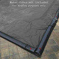 25' x 45' inground pool cover silver/black rectangle - 15 year warranty