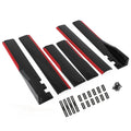 78.7" Universal Side Skirt Extensions Rocker Panel Splitters Lip Polypropylene Fit ord Mustang Focus RS ST Fiesta Mondeo All Models Generic
