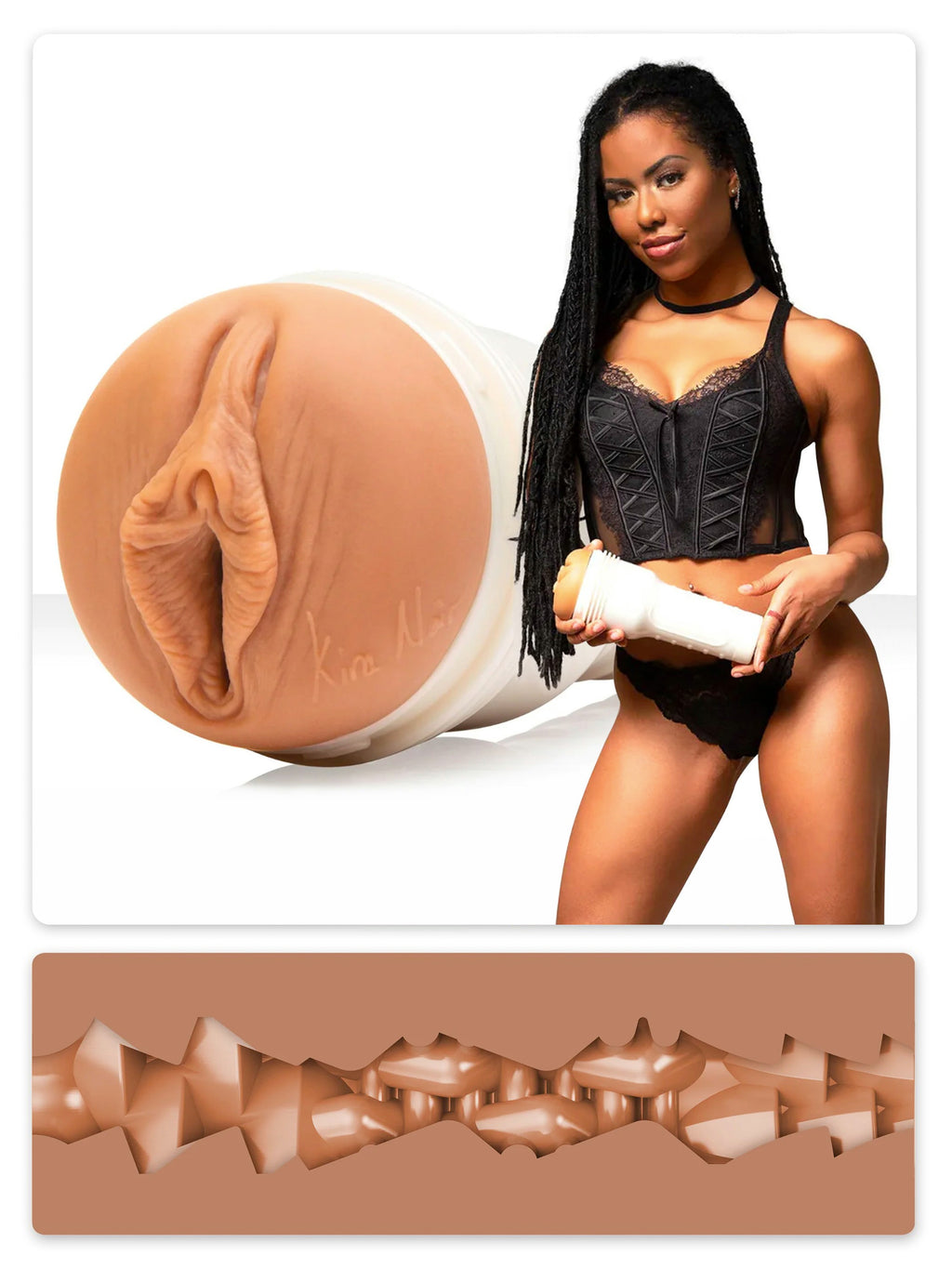 Fleshlight Kira Noir Spellbound Texture,