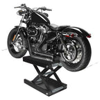 Pyle PLMOTJC11 Motorcycle Jack with Dolly
