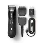 Lawn Mower4.0 PRO - Groin &amp; Body Hair Trimmer, Updated SkinSafeTrimmer Blade, Waterproof Wet/Dry Groomer, USB-C &amp; Wireless Charging Compatible, Men’s Ball Shaver with Travel Lock
