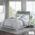 Home Essence Karlene 7 Piece Cotton Sateen Comforter Set