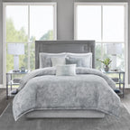 Home Essence Karlene 7 Piece Cotton Sateen Comforter Set