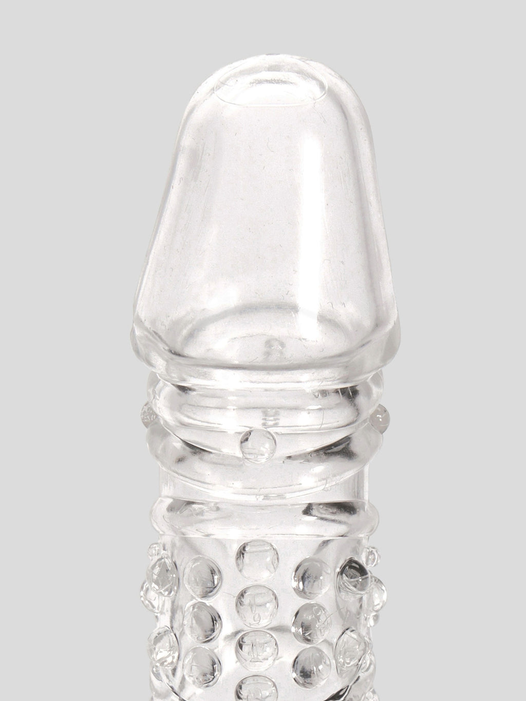 Lovehoney Twin Teasers Textured Penis Sleeves (2 Pack), Clear