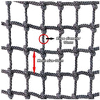 Children Protective Netting Children's Anti-Fall Safty Netting Playground Climbing Rope Net Outdoor Training Development Protection Net Entertainment Venues Anti-Fall Nets 10mm Stairs Safety +++