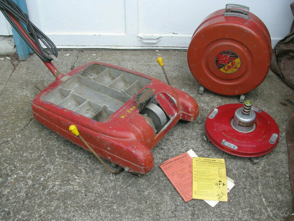 1950s HUNTER TUNE-IN WHEEL R & SPINNER 115V  ON-VEHICLE/CAR
