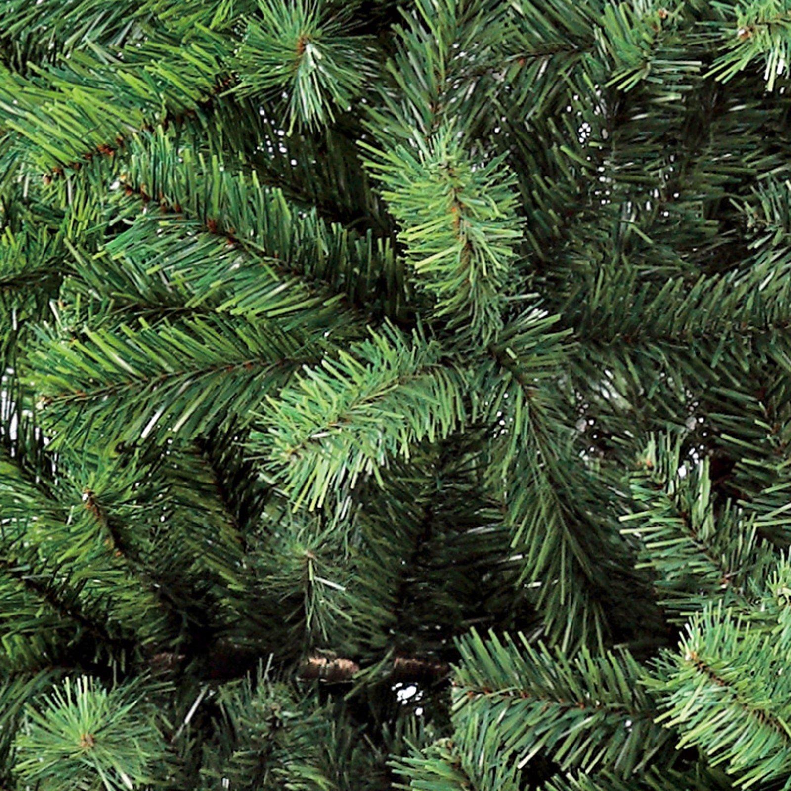 Puleo International 7.5 Unlit Northern Fir Artificial Unlit Christmas Tree
