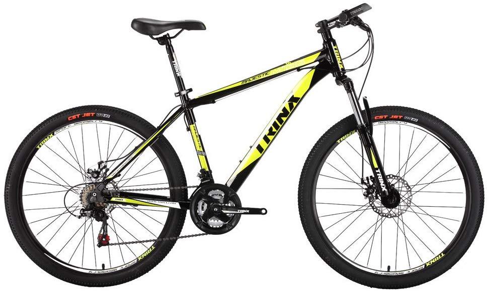 Trinx MTB Mens Mountain Bike 26 inch 21-Speed M136 Black Green