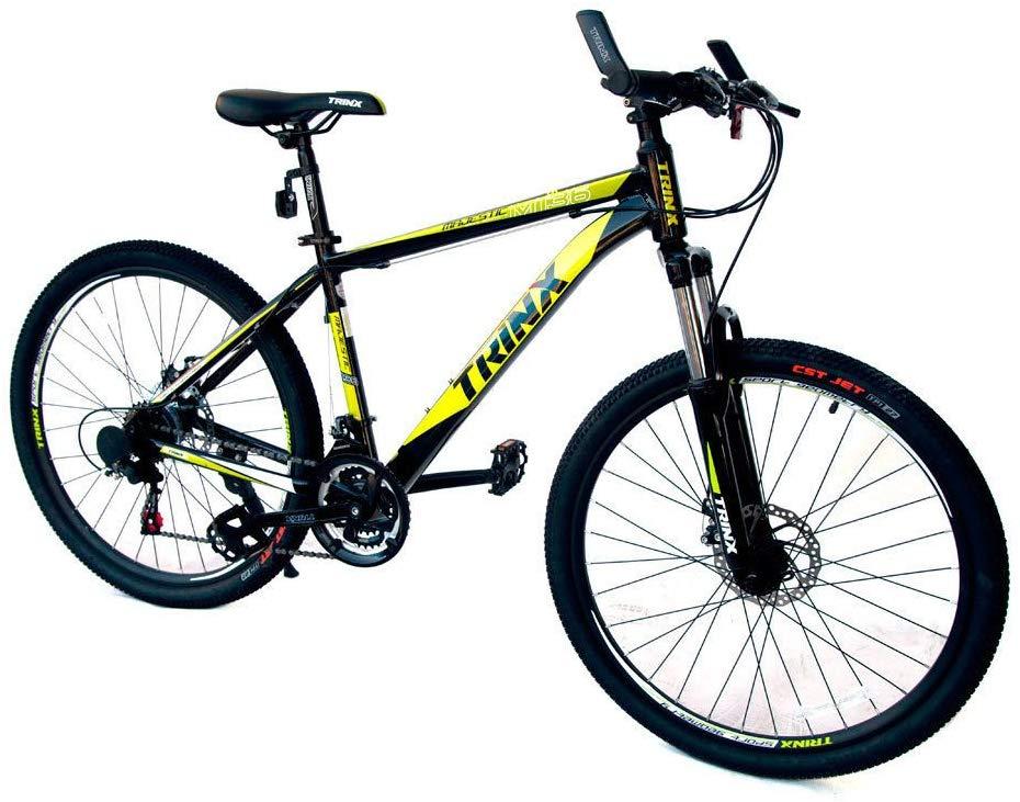 Trinx MTB Mens Mountain Bike 26 inch 21-Speed M136 Black Green