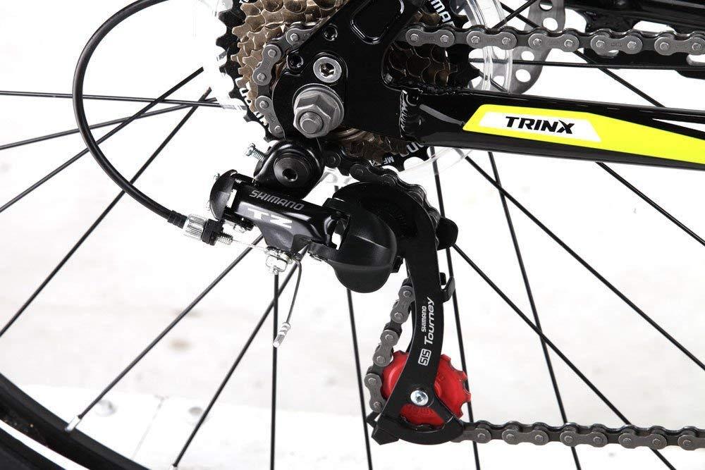 Trinx MTB Mens Mountain Bike 26 inch  21-Speed M136 (Green, 17inches)
