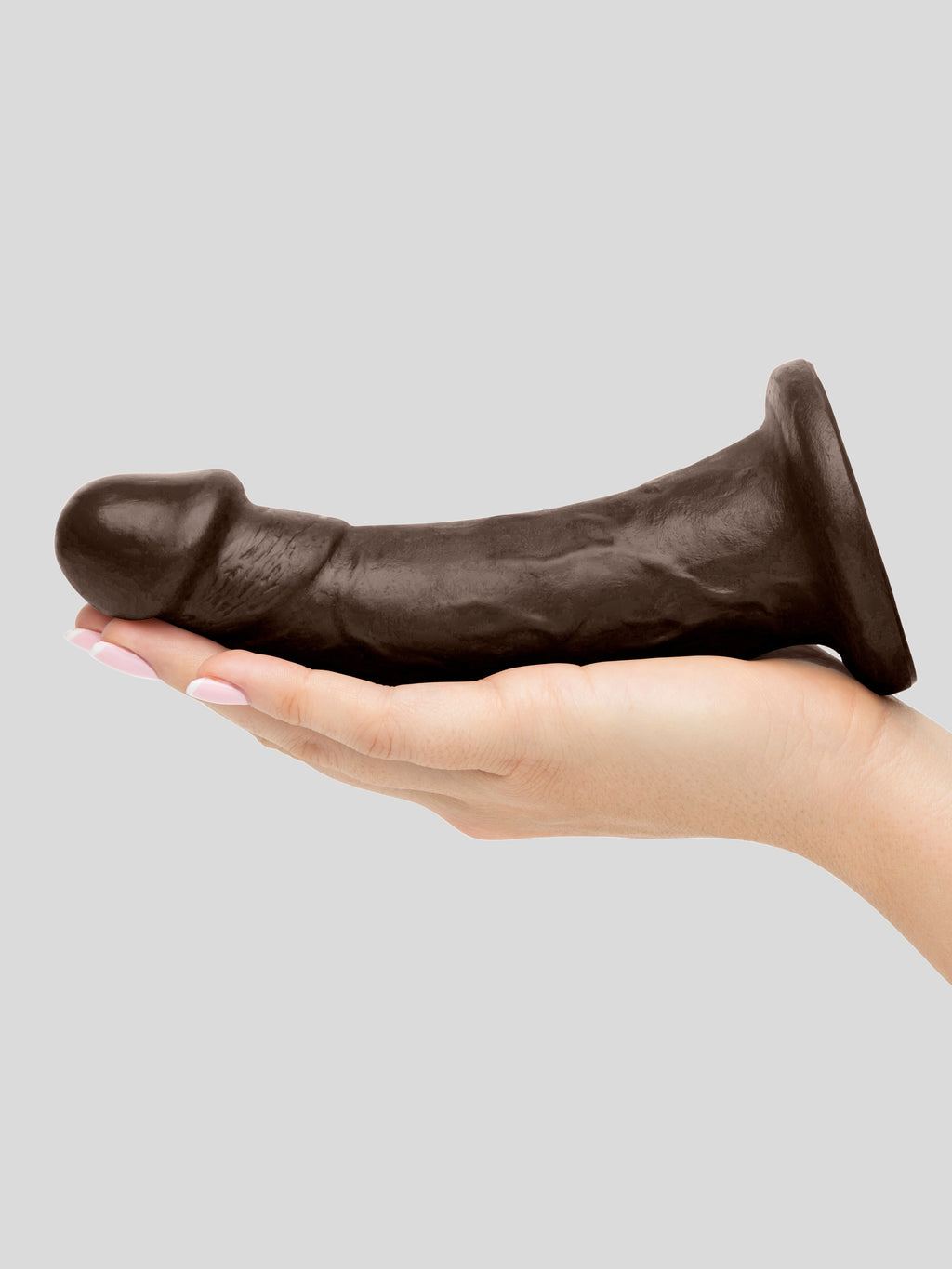 Vixen Mustang VixSkin Realistic Suction Cup Dildo 7 Inch, Flesh Brown | Flesh Brown