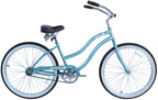 MICARGI Pantera-F-BBL 26 in. PantWomens Beach Cruiser Bicycle44; Baby Blue