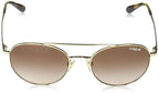 VOGUE Women's VO4129S Oval Metal Sunglasses