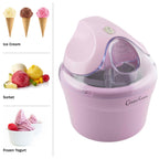 Ice Cream Maker - 1QT Ice Cream Machine for Sorbet, Gelato, Frozen Yogurt and More - Kitchen Appliances and Gadgets by  (Pink)