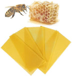 unknows 30 pieces natural beeswax sheets beekeepers necessary bee honey sheets beekeeping utility accessories beehive foundation bee hives and supplies starter for beginners 30 pieces