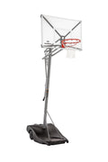 Silverback SBX 50" Backboard Portable Height-Adjustable Basketball Hoop Assembles in 90 Minutes