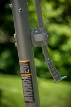 Silverback SBX 50" Backboard Portable Height-Adjustable Basketball Hoop Assembles in 90 Minutes