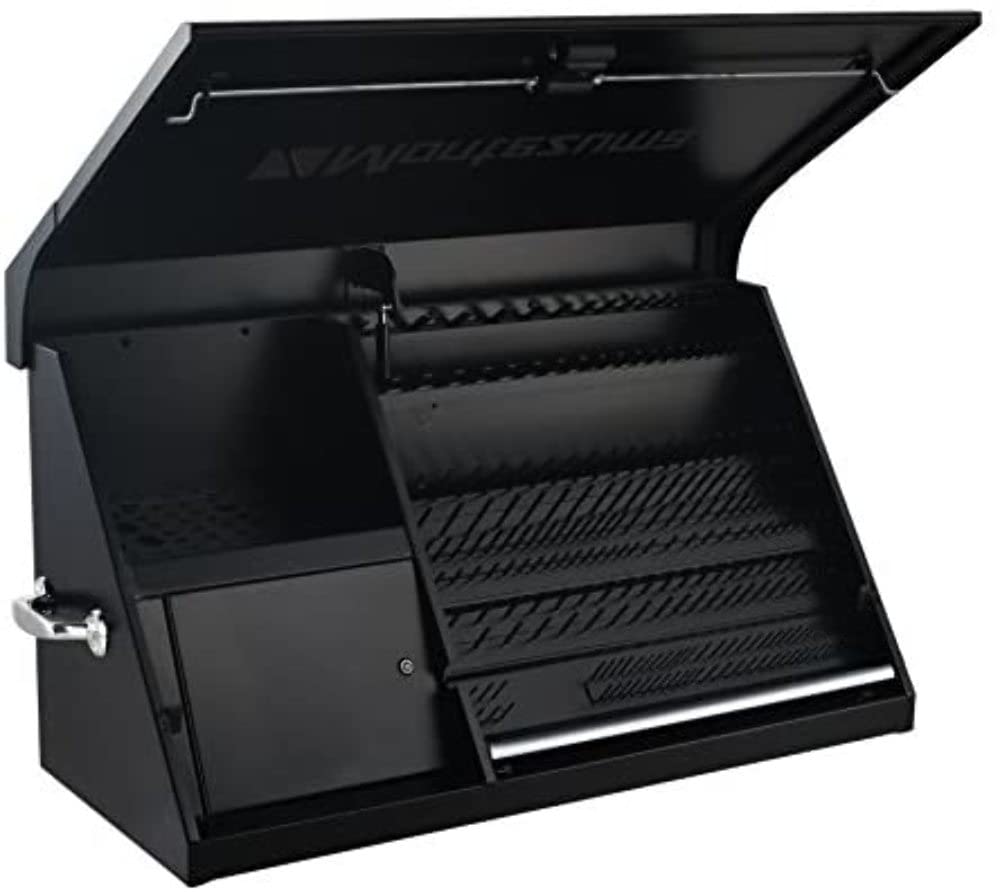 DX411B 41" x 18" Heavy Duty Steel  Toolbox (steel, black)