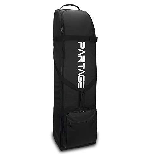 PartaGolf Travel Bag,Golf Travel Case for Airlines -Black