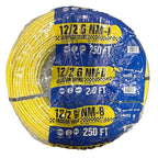 Romex SIMpull 250′ 12-2 Non-Metallic Cable Electrical Wire NM-B copper NO250078