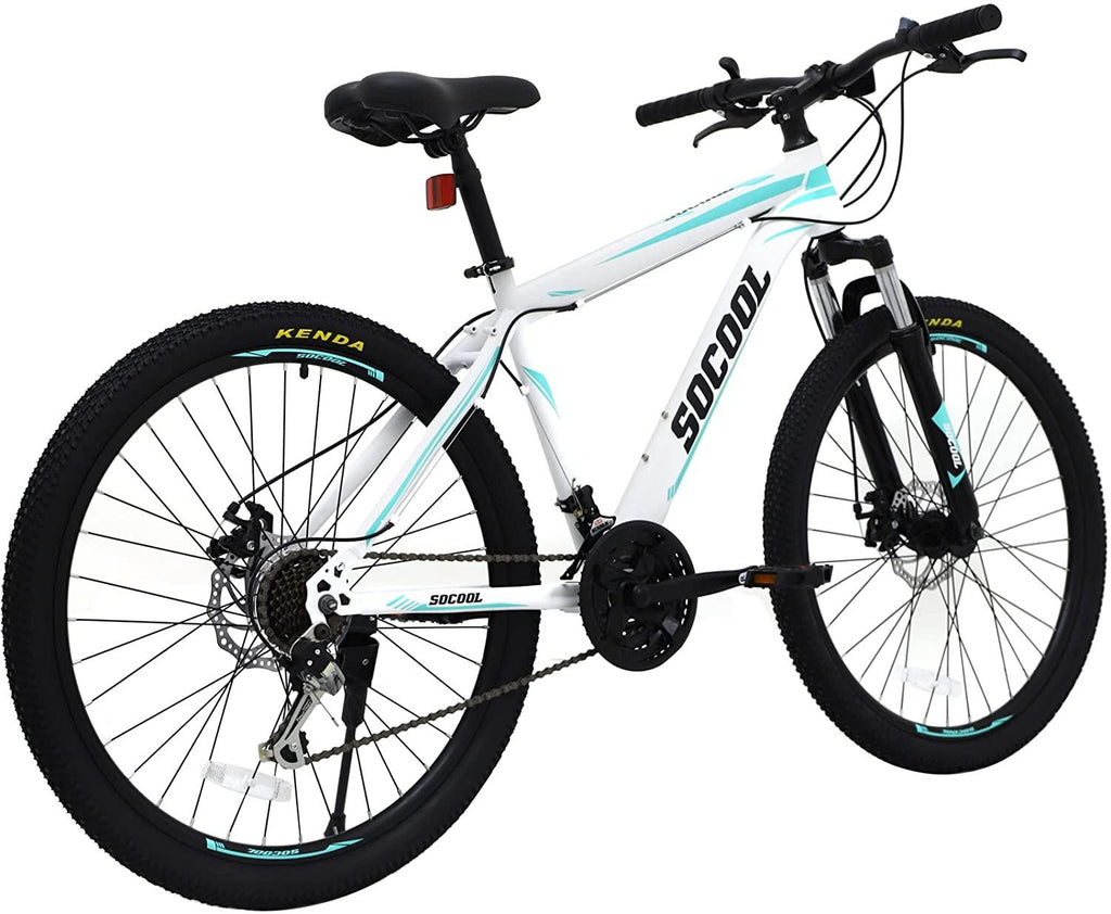 TINKSKY 21 Speeds Mountain Bike with Aluminum Frame Suspension Fork Mountain Bicycle Awesome Speed and  Mountain Biking