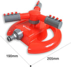 BBGS Automatic Swing Sprayer with Hose, 360 Degree Rotating 3 Arms Garden Sprinkler Sprayer, Nozzle Garden Lawn Irrigation Watering Tool (Size : 50m)