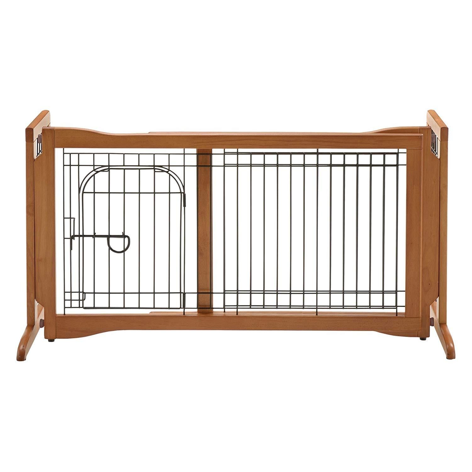 Richell Pet Sitter Freestanding Gate Plus