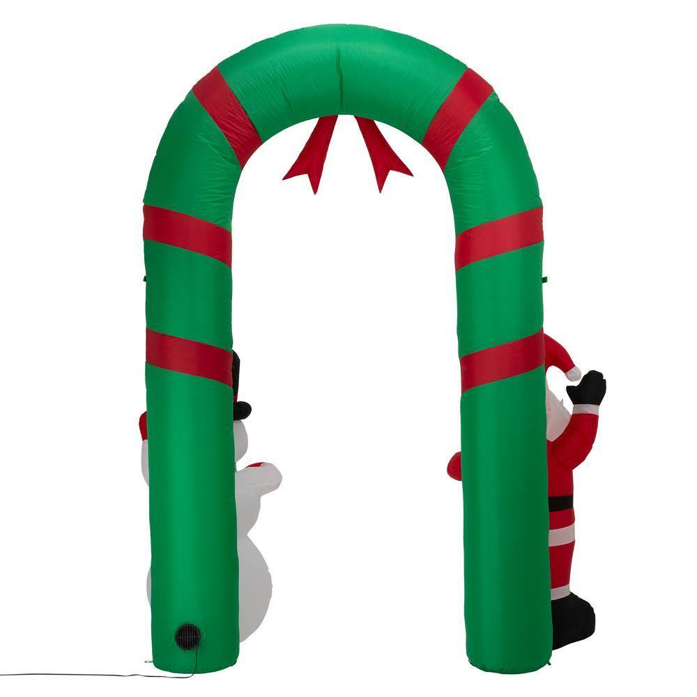 8 ft. Inflatable Santa Snowman Gate Arch