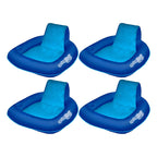 SwimWays Spring Float SunSeat Floating Pool Lounge Chair (4-Pack)