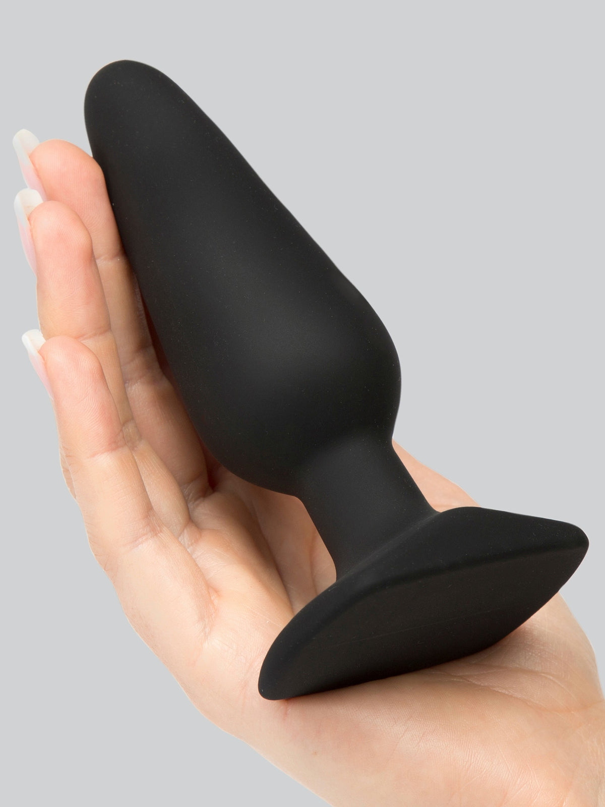Lovehoney Classic Silicone Medium Plug, Black