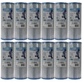 unicel spa replacement cartridge filter 25 sqft cfr-25 in-line (12 pack)