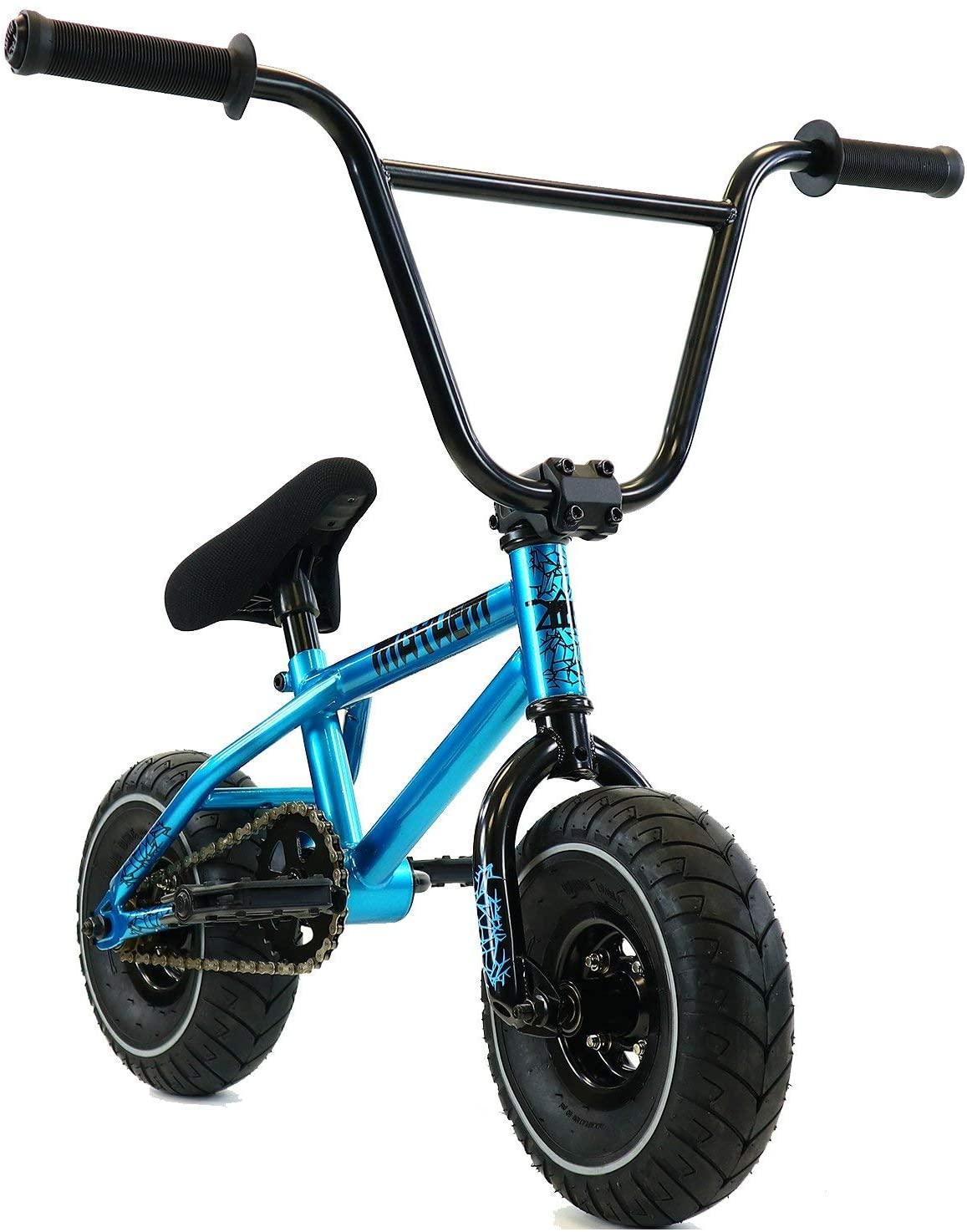 Mayhem Fat Tire Mini BMX Riot Aqua Crank Newest Model Trick Bike