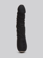 Desire Luxury Rechargeable Realistic Dildo Vibrator 6.5 Inch, Black
