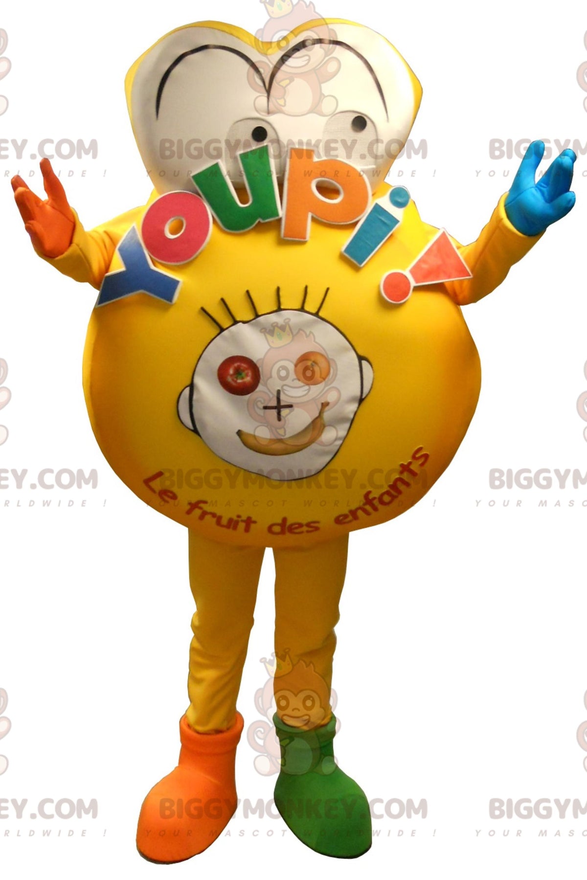 BIGGYMONKEYYippee Famous Fruit Brand Kids Mascot Costume